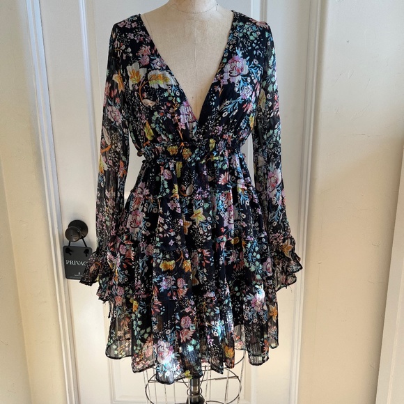 Free People Chiffon Dress - Picture 1 of 6